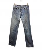 LEVI'Sリーバイス）の古着「80S 501 ボタン裏524 黒カン ヴィンテージデニムパンツ」｜インディゴ