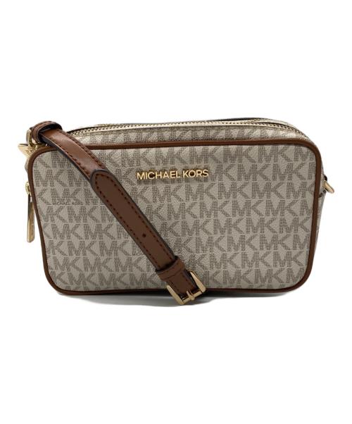MICHAEL KORS（マイケルコース）MICHAEL KORS (マイケル・コース) ショルダーバッグ ブラウンの古着・服飾アイテム
