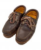 Timberlandティンバーランド）の古着「Authentics 3 Eye Classic/オーセンティックス　スリーアイ　クラシック」｜ブラウン