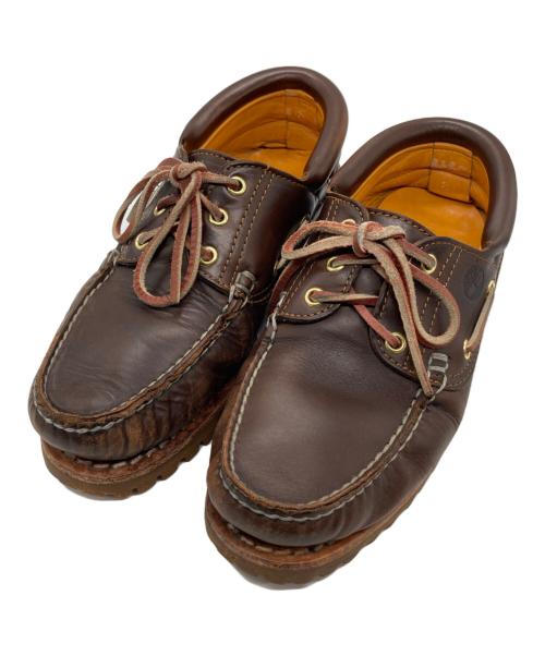 Timberland（ティンバーランド）Timberland (ティンバーランド) Authentics 3 Eye Classic/オーセンティックス　スリーアイ　クラシック ブラウン サイズ:25.5の古着・服飾アイテム