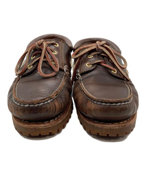 Timberland（ティンバーランド）Timberland (ティンバーランド) Authentics 3 Eye Classic/オーセンティックス　スリーアイ　クラシック ブラウン サイズ:25.5の古着・服飾アイテム