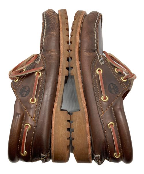Timberland（ティンバーランド）Timberland (ティンバーランド) Authentics 3 Eye Classic/オーセンティックス　スリーアイ　クラシック ブラウン サイズ:25.5の古着・服飾アイテム
