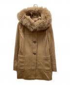 MaxMaraマックスマーラ）の古着「フーデッドコート」｜ベージュ