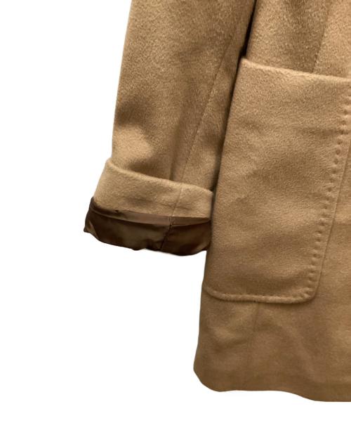 MaxMara（マックスマーラ）MaxMara (マックスマーラ) フーデッドコート ベージュ サイズ:38の古着・服飾アイテム