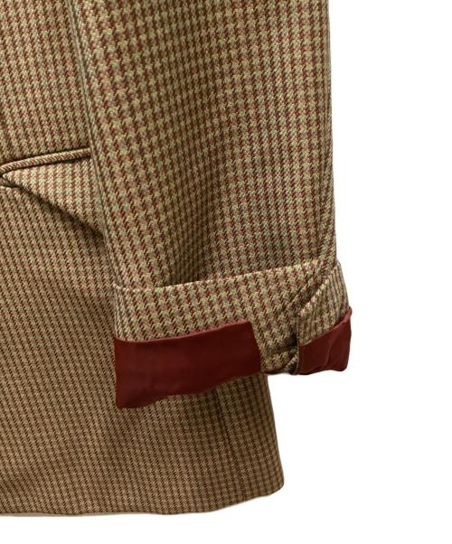 bractment（ブラクトメント）bractment (ブラクトメント) T/W BOXY ダブル ジャケット ブラウン サイズ:38の古着・服飾アイテム