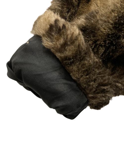 SHAYTOON BY O.C.U.（シャイトゥーン）SHAYTOON BY O.C.U. (シャイトゥーン) レオパード柄フェイクファーコート ブラウン サイズ:XSの古着・服飾アイテム