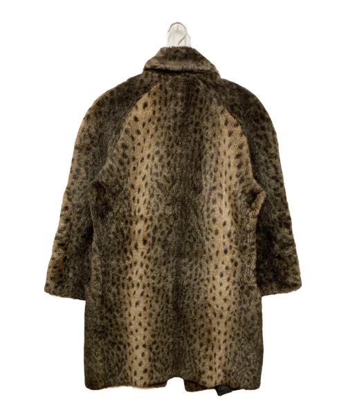 SHAYTOON BY O.C.U.（シャイトゥーン）SHAYTOON BY O.C.U. (シャイトゥーン) レオパード柄フェイクファーコート ブラウン サイズ:XSの古着・服飾アイテム