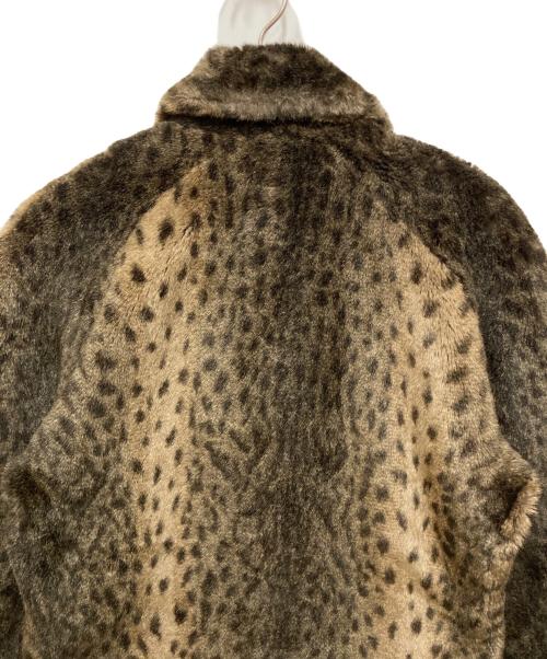 SHAYTOON BY O.C.U.（シャイトゥーン）SHAYTOON BY O.C.U. (シャイトゥーン) レオパード柄フェイクファーコート ブラウン サイズ:XSの古着・服飾アイテム