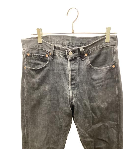 LEVI'S（リーバイス）LEVI'S (リーバイス) 90S501後染めサルファブラックフレアカスタムデニム ブラック サイズ:SIZE 81cm (W32)の古着・服飾アイテム