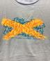 中古・古着 stussy (ステューシー) 90's スカルプリントTシャツ ブルー サイズ:M：9000円