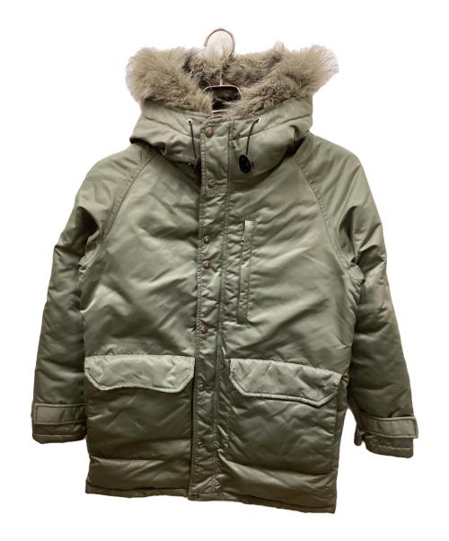 THE NORTHFACE PURPLELABEL（ザ・ノースフェイス パープルレーベル）THE NORTHFACE PURPLELABEL (ザ・ノースフェイス パープルレーベル) Long Serow Down Jacket/ロングセローダウンジャケット オリーブ サイズ:Sの古着・服飾アイテム