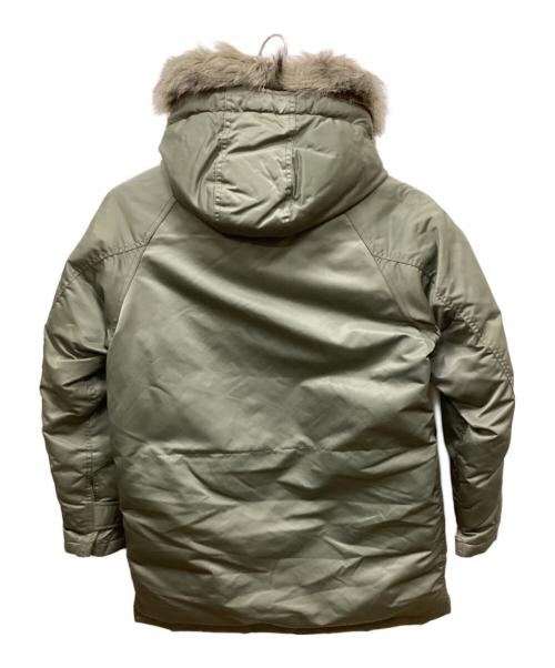 THE NORTHFACE PURPLELABEL（ザ・ノースフェイス パープルレーベル）THE NORTHFACE PURPLELABEL (ザ・ノースフェイス パープルレーベル) Long Serow Down Jacket/ロングセローダウンジャケット オリーブ サイズ:Sの古着・服飾アイテム