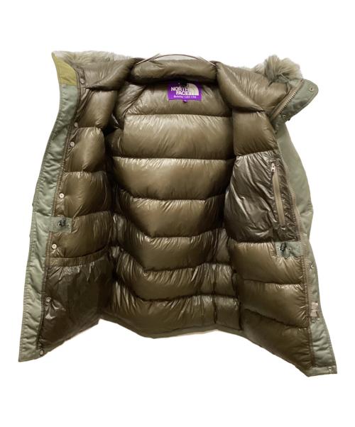 THE NORTHFACE PURPLELABEL（ザ・ノースフェイス パープルレーベル）THE NORTHFACE PURPLELABEL (ザ・ノースフェイス パープルレーベル) Long Serow Down Jacket/ロングセローダウンジャケット オリーブ サイズ:Sの古着・服飾アイテム