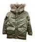 THE NORTHFACE PURPLELABEL（ザ・ノースフェイス パープルレーベル）の古着「Long Serow Down Jacket/ロングセローダウンジャケット」｜オリーブ