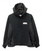 NIKE×sacaiナイキ×サカイ）の古着「NRG HOODIE/エヌアールジーフーディー」｜ブラック
