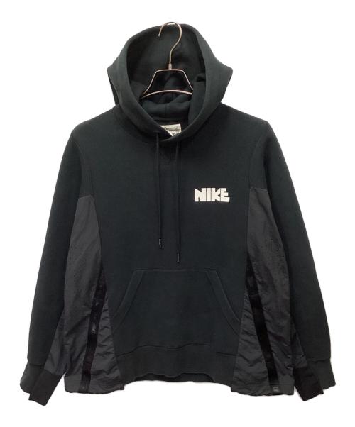 NIKE（ナイキ）NIKE (ナイキ) sacai (サカイ) NRG HOODIE/エヌアールジーフーディー ブラック サイズ:Ｍの古着・服飾アイテム