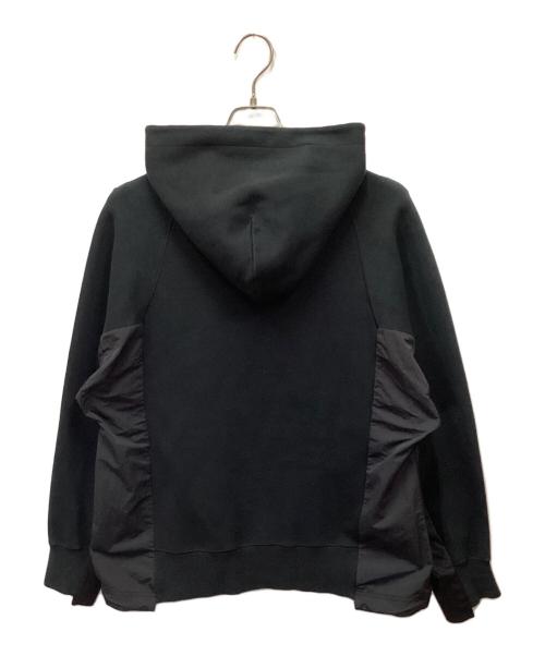 NIKE（ナイキ）NIKE (ナイキ) sacai (サカイ) NRG HOODIE/エヌアールジーフーディー ブラック サイズ:Ｍの古着・服飾アイテム