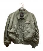 ALPHAアルファ）の古着「CWU-36Pフライトジャケット」｜オリーブ