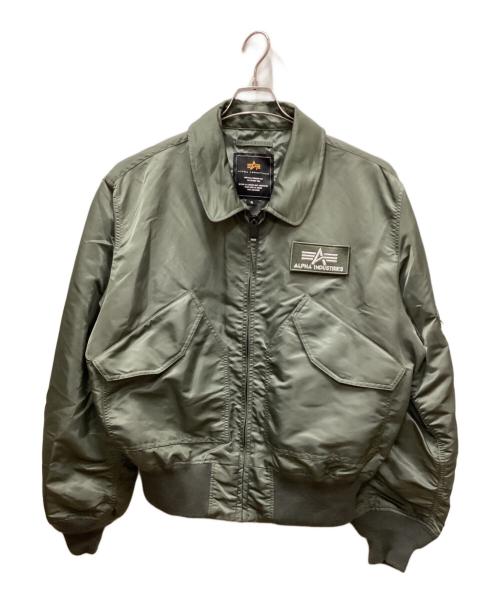ALPHA（アルファ）ALPHA (アルファ) CWU-36Pフライトジャケット オリーブ サイズ:XLの古着・服飾アイテム