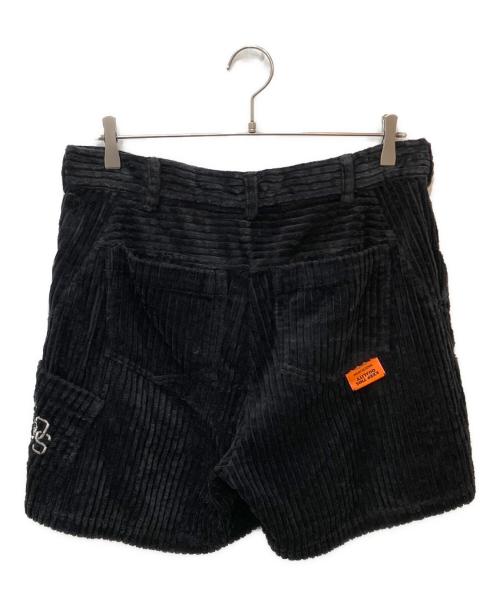 always out of stock（オールウェイズ アウト オブ ストック）Always Out Of Stock (オールウェイズ アウト オブ ストック) ハーフパンツ ブラック サイズ:Ｌの古着・服飾アイテム