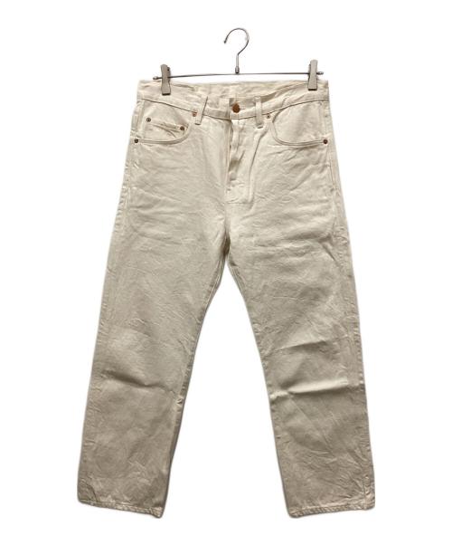 BLACKHORSE LANE ATELIERS（ブラックホースレーン アトリエ）BLACKHORSE LANE ATELIERS (ブラックホースレーン アトリエ) デニムパンツ ホワイト サイズ:30の古着・服飾アイテム