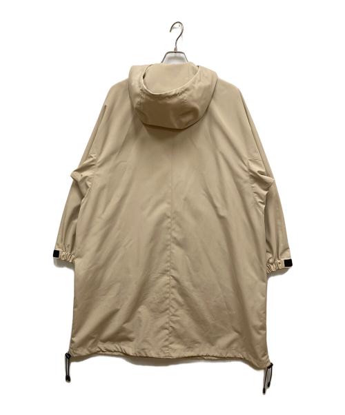08sircus（ゼロエイトサーカス）08sircus (ゼロエイトサーカス) High count weather hoodie coat/ハイカウントウェザーフーディコート ベージュ サイズ:4の古着・服飾アイテム