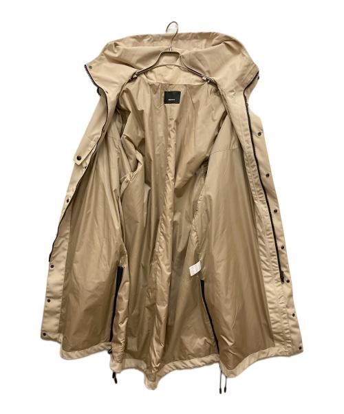 08sircus（ゼロエイトサーカス）08sircus (ゼロエイトサーカス) High count weather hoodie coat/ハイカウントウェザーフーディコート ベージュ サイズ:4の古着・服飾アイテム