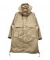 08sircus（ゼロエイトサーカス）の古着「High count weather hoodie coat/ハイカウントウェザーフーディコート」｜ベージュ