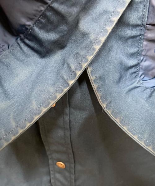 THE NORTHFACE PURPLELABEL（ザ・ノースフェイス パープルレーベル）THE NORTHFACE PURPLELABEL (ザ・ノースフェイス パープルレーベル) 65/35 CPO SHIRT/シャツジャケット ブルー サイズ:Lの古着・服飾アイテム