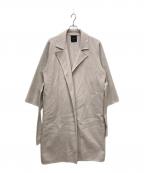 N.O.R.Cノーク）の古着「ロングリバーコート」｜ピンク