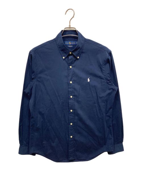 RALPH LAUREN（ラルフローレン）RALPH LAUREN (ラルフローレン) クラシックフィットボタンダウンシャツ ネイビー サイズ:Mの古着・服飾アイテム