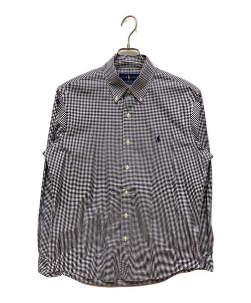 RALPH LAUREN（ラルフローレン）RALPH LAUREN (ラルフローレン) ギンガムチェックシャツ ネイビー サイズ:Mの古着・服飾アイテム