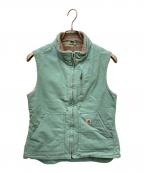 CarHarttカーハート）の古着「内ボアダックベスト」｜グリーン
