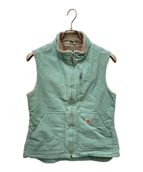 CarHartt（カーハート）CarHartt (カーハート) 内ボアダックベスト グリーン サイズ:XSの古着・服飾アイテム