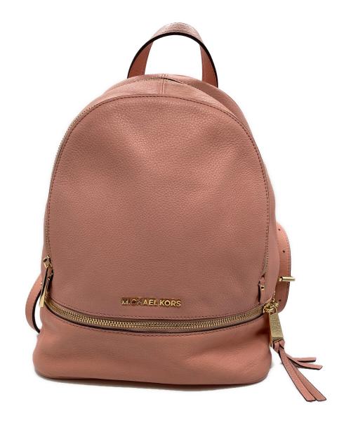 MICHAEL KORS（マイケル・コース）MICHAEL KORS (マイケル・コース) リュック ピンクの古着・服飾アイテム