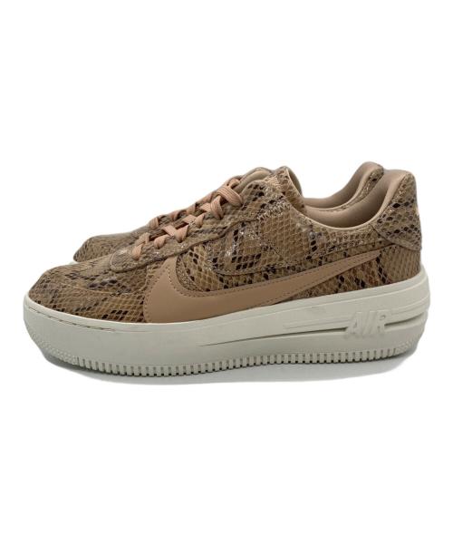 NIKE（ナイキ）NIKE (ナイキ) W AF1 PLT.AF.ORM ベージュ サイズ:27cmの古着・服飾アイテム