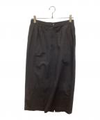ROBE DE CHAMBRE COMME DES GARCONSローブドシャンブル コムデギャルソン）の古着「コットンタイトスカート」｜ブラック