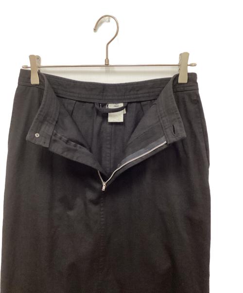 ROBE DE CHAMBRE COMME DES GARCONS（ローブドシャンブル コムデギャルソン）ROBE DE CHAMBRE COMME DES GARCONS (ローブドシャンブル コムデギャルソン) コットンタイトスカート ブラック サイズ:Mの古着・服飾アイテム