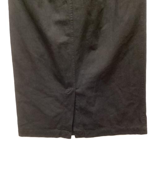 ROBE DE CHAMBRE COMME DES GARCONS（ローブドシャンブル コムデギャルソン）ROBE DE CHAMBRE COMME DES GARCONS (ローブドシャンブル コムデギャルソン) コットンタイトスカート ブラック サイズ:Mの古着・服飾アイテム