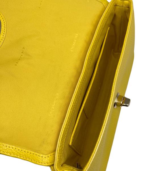COACH（コーチ）COACH (コーチ) ショルダーバッグ イエローの古着・服飾アイテム