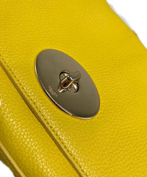 COACH（コーチ）COACH (コーチ) ショルダーバッグ イエローの古着・服飾アイテム