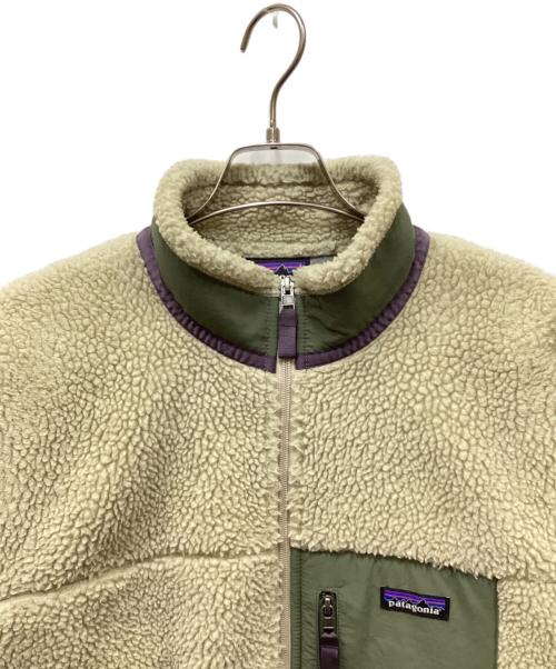 Patagonia（パタゴニア）Patagonia (パタゴニア) メンズ・クラシック・レトロX・ジャケット グリーン×ベージュ サイズ:Mの古着・服飾アイテム