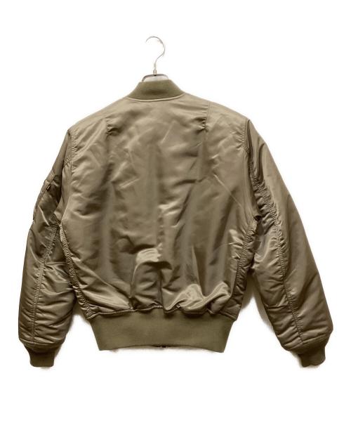 ALPHA（アルファ）ALPHA (アルファ) MA-1ジャケット カーキ サイズ:Sの古着・服飾アイテム