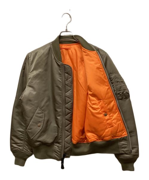 ALPHA（アルファ）ALPHA (アルファ) MA-1ジャケット カーキ サイズ:Sの古着・服飾アイテム