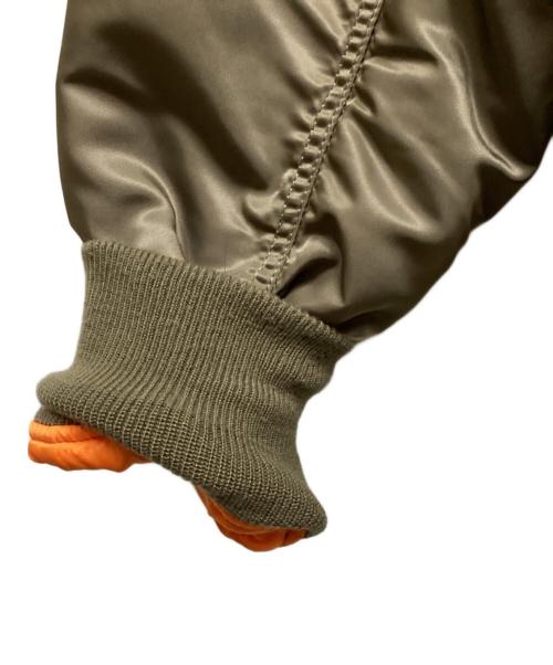 ALPHA（アルファ）ALPHA (アルファ) MA-1ジャケット カーキ サイズ:Sの古着・服飾アイテム