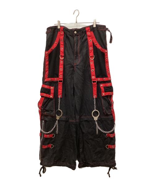 TRIPP NYC（トリップニューヨークシティー）TRIPP NYC (トリップニューヨークシティー) MEGA EYE PANT/メガアイパンツ ブラック サイズ:XLの古着・服飾アイテム