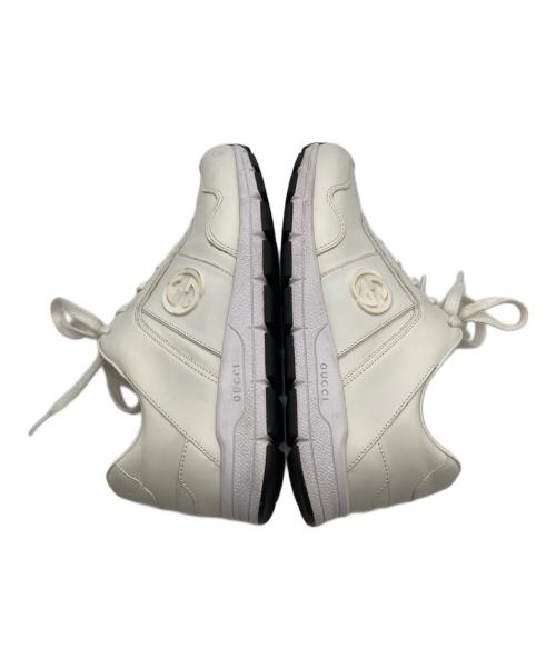 GUCCI（グッチ）GUCCI (グッチ) インターロッキングG  スニーカー アイボリー サイズ:SIZE 36 1/2の古着・服飾アイテム