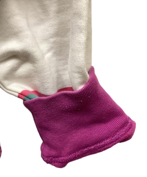 SUPREME（シュプリーム）SUPREME (シュプリーム) stripe hooded sweatshirt パープル サイズ:Sの古着・服飾アイテム