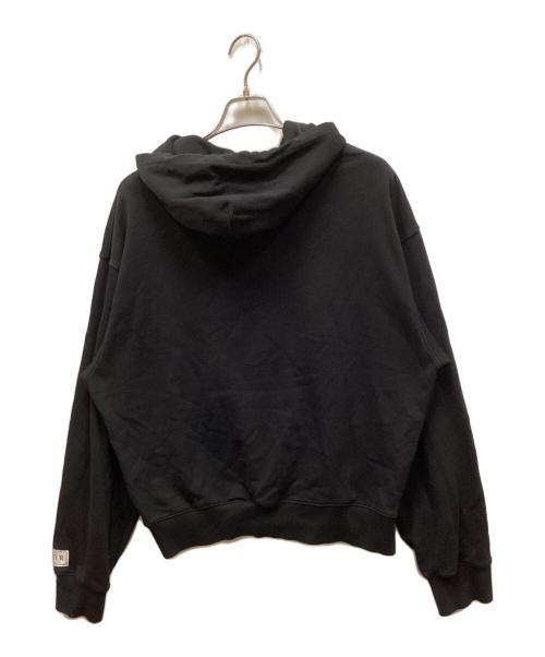 SATURDAY（サタデー）SATURDAY (サタデー) プリントパーカー ブラック サイズ:Freeの古着・服飾アイテム