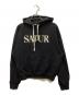 SATURDAY（サタデー）の古着「プリントパーカー」｜ブラック